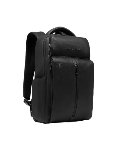 Piquadro Hedley small leather laptop...