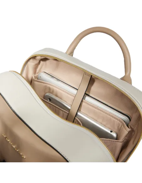 Zaino donna porta PC da 14 Ashley, beige