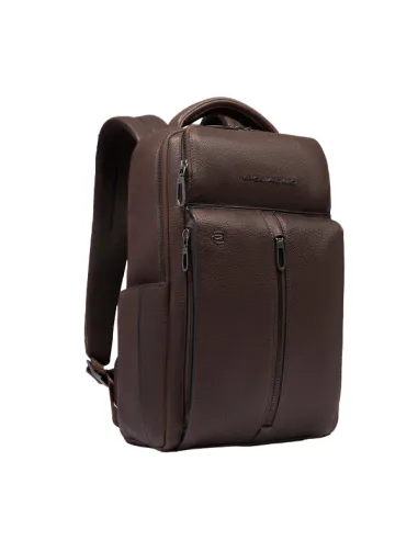 Piquadro Hedley small leather laptop...