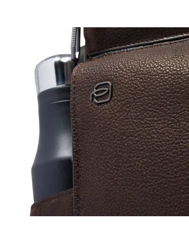 Piquadro Hedley small leather laptop...
