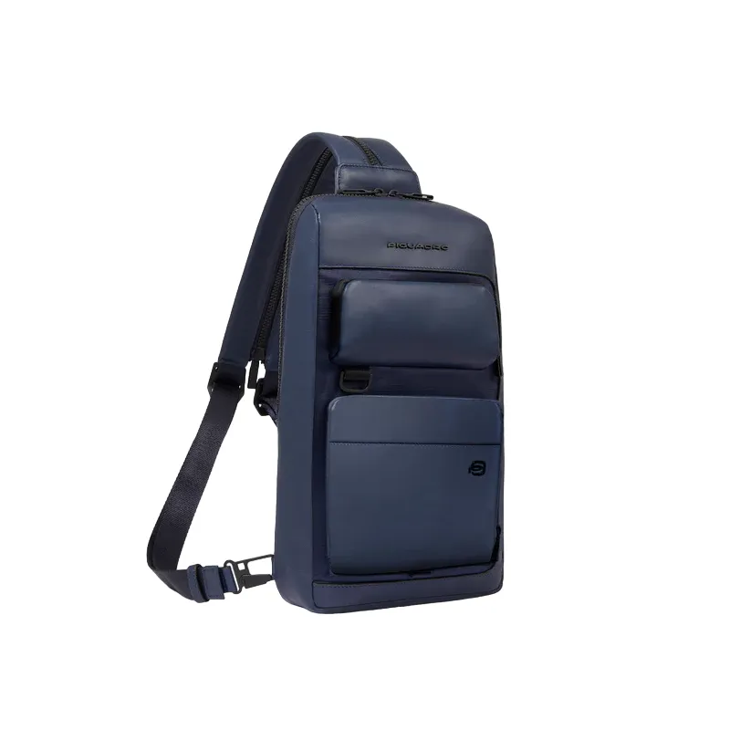 Piquadro Liko mono single-bag/backpack, blue 2