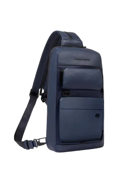 Piquadro Liko mono single-bag/backpack, blue