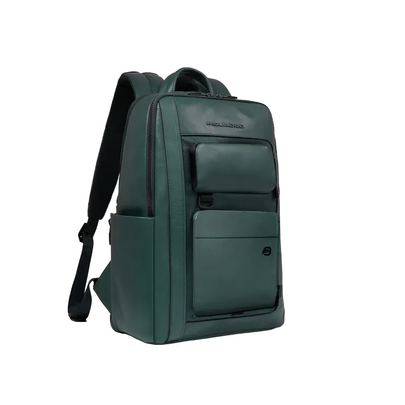 Piquadro Liko 14 laptop backpack, green 2