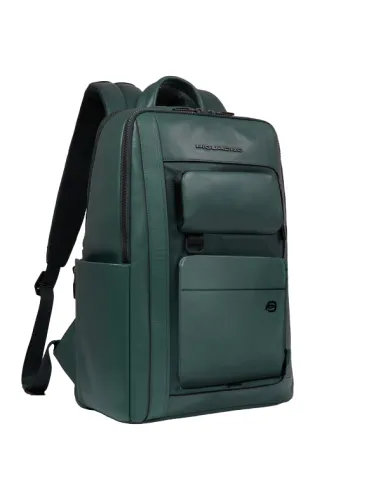Piquadro Liko 14 laptop backpack, green
