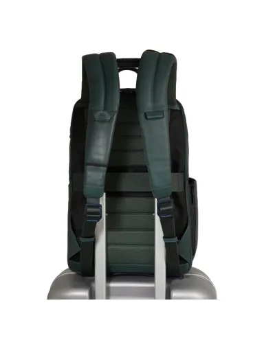 Piquadro Liko 14 laptop backpack, green