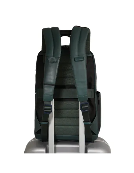 Piquadro Liko 14 Laptop-Rucksack, grün