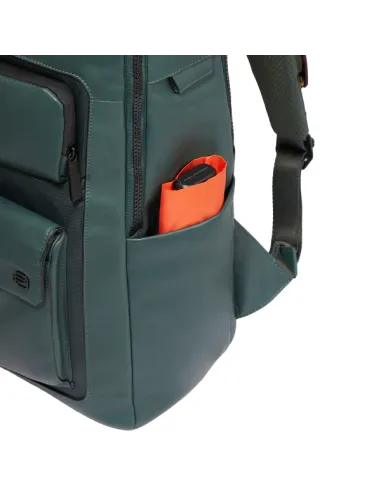 Zaino porta pc da 14 in pelle e...