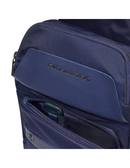 Piquadro Nevet Umhängetasche/Rucksack, blau