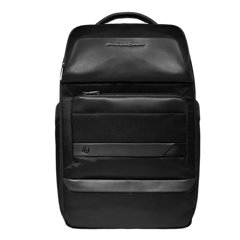 Piquadro Nevet Computer-Rucksack, schwarz