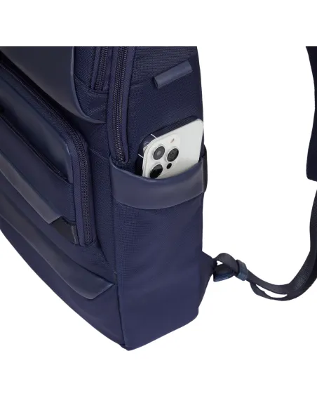 Piquadro Nevet small backpack with 13.3' laptop compartment, blue