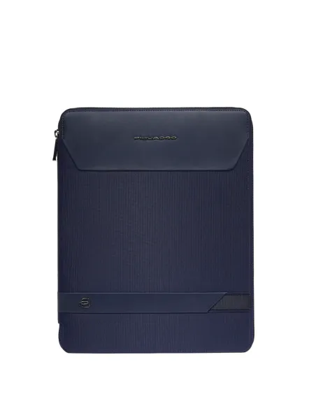 Piquadro Nevet Zip-around A4 Notepad holder, blue