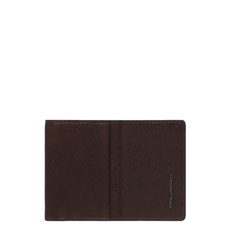 Piquadro Hedley men's leather wallet with ID window and... 2