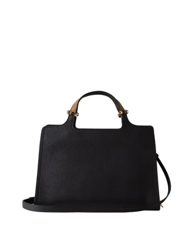 Borsa in pelle due manici Borbonese,...