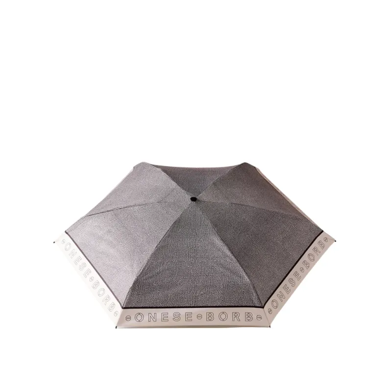 Borbonese Mini-Schirm, creme-op natur 2