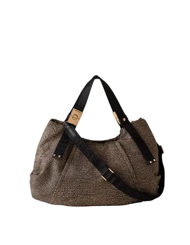 Borbonese Fold women's bag with two...