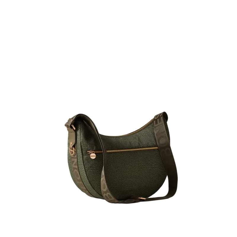 Borbonese Luna Middle, Military green 2