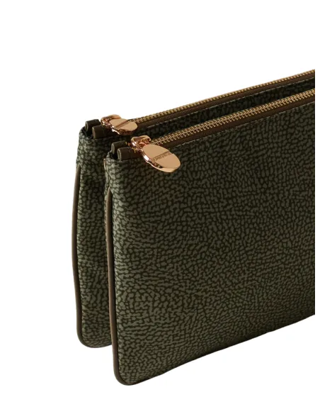 Tracollina a due scomparti Borbonese, verde militare