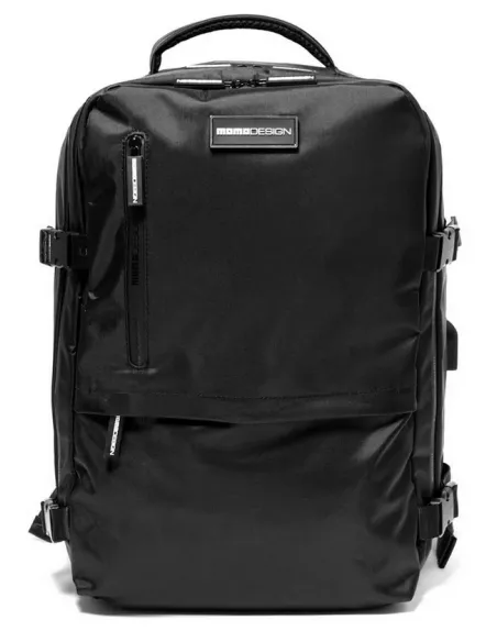 MOMODESIGN Reise-Rucksack, schwarz