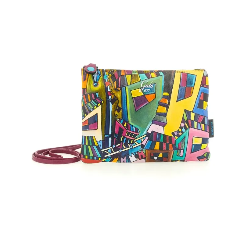 Gabs Beyonce medium cross-body bag patterned, murales