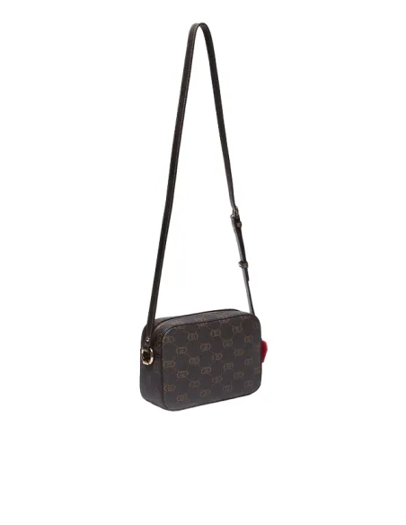 Liu Jo women's cross-body bag, dark brown