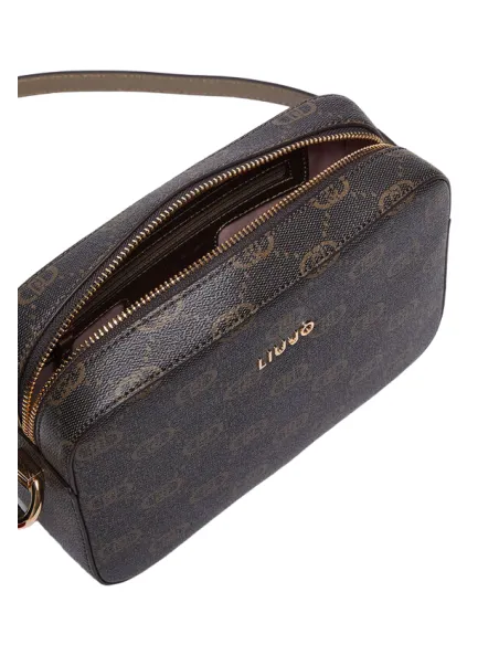 Liu Jo women's cross-body bag, dark brown