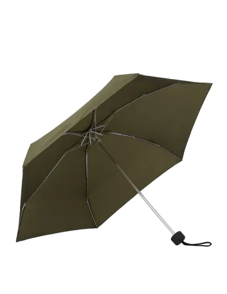 Ombrello mini Piquadro con custodia rigida, verde