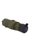 Ombrello mini Piquadro con custodia rigida, verde