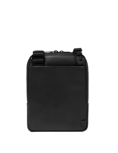 Borsello uomo in pelle e tessuto porta iPad®mini Piquadro Liko, nero