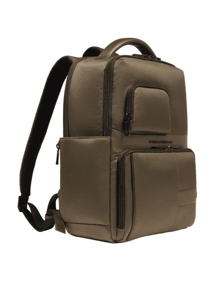 Zaino porta computer e porta iPad® Piquadro Wollem, verde