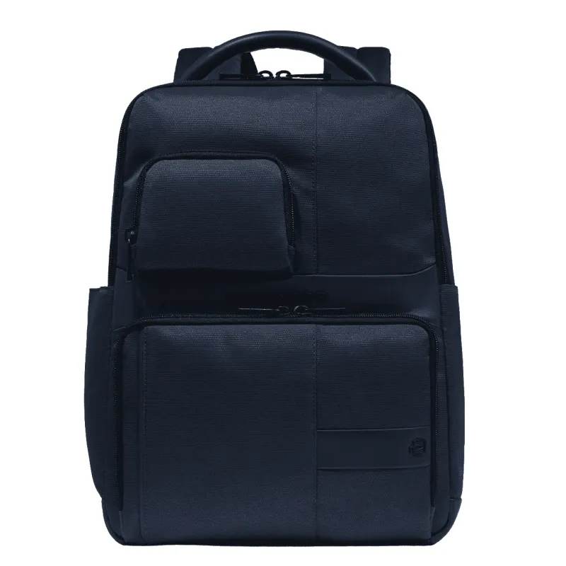 Piquadro Wollem 14" laptop and iPad® backpack, blue