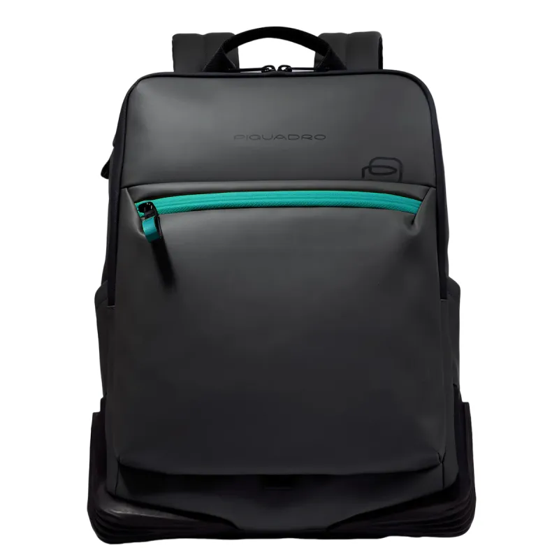 Piquadro C2OW 15,6"Computer-Rucksack, schwarz