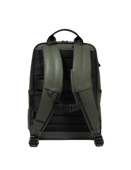 Piquadro C2OW Laptop-Rucksack aus wasserdichtem Stoff, grün