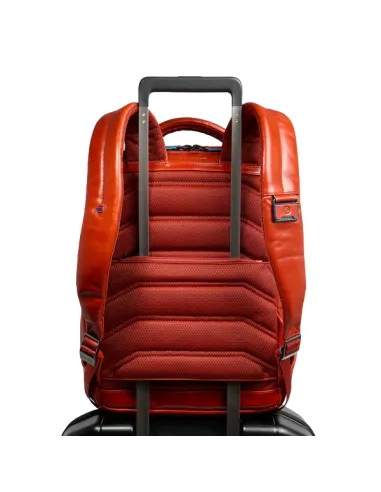 Piquadro Blue Square leather travel...