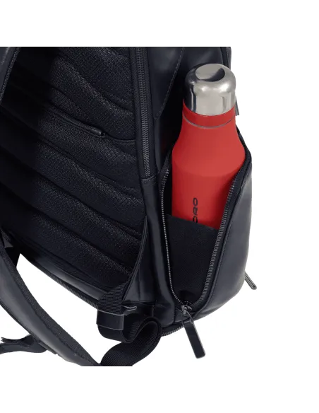 Piquadro Blue Square Reiserucksack mit Anti-Diebstahl-Kabel, blau