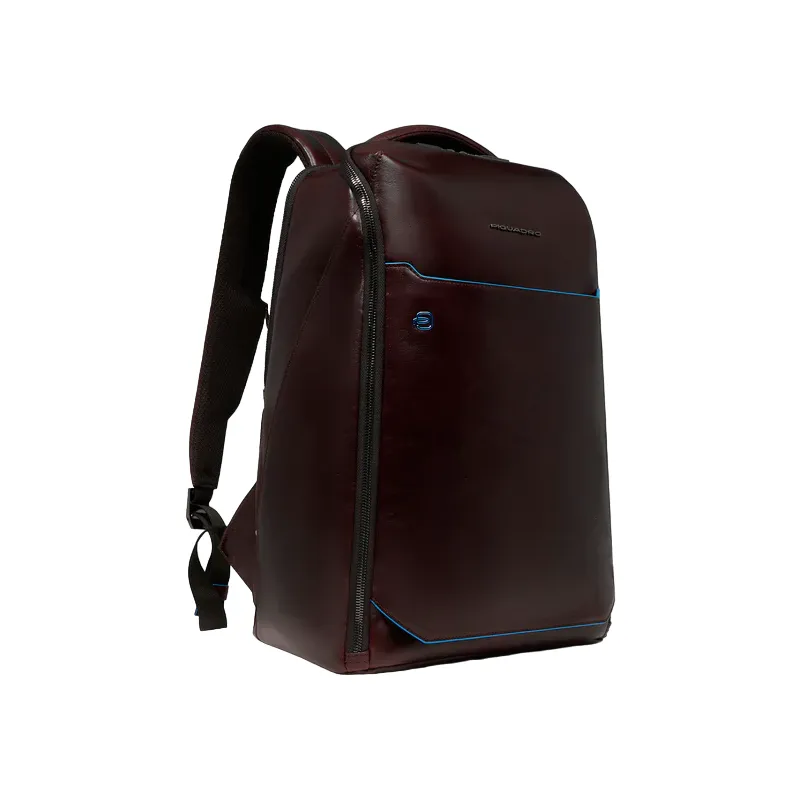 Zaino da viaggio in pelle Porta pc da 15,6 Piquadro Blue... 2