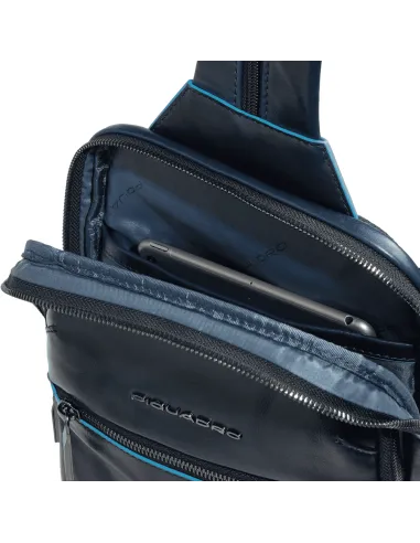 Piquadro Blue Square Mono-Sling...