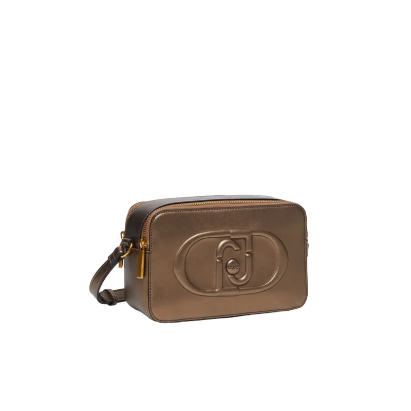 Tracolla con due comparti Liu Jo, bronzo metal 2