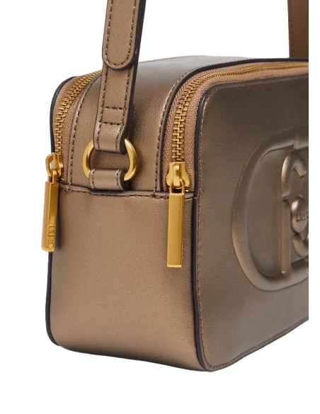 Liu Jo cross-body bag with two compartments, bronze