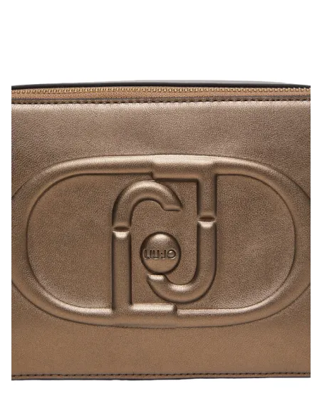 Liu Jo cross-body bag with two compartments, bronze