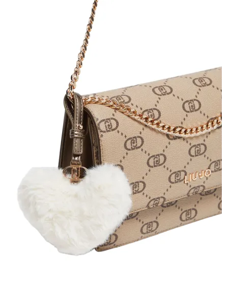 Liu Jo Damen Tasche mit Kettenriemen, sand