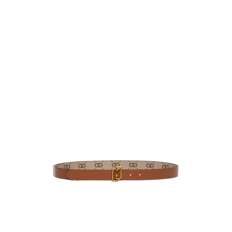 Liu Jo women's double-faced belt, brown