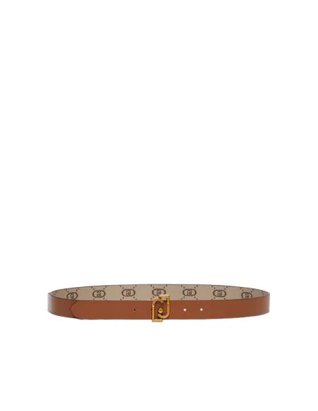 Liu Jo women's double-faced belt, brown