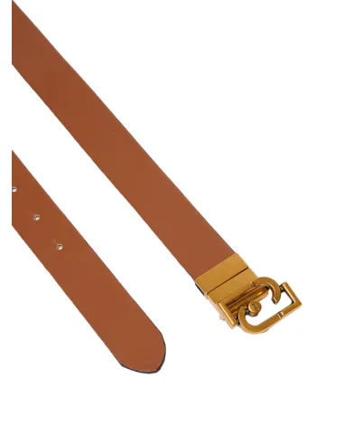 Liu Jo women's double-faced belt, brown