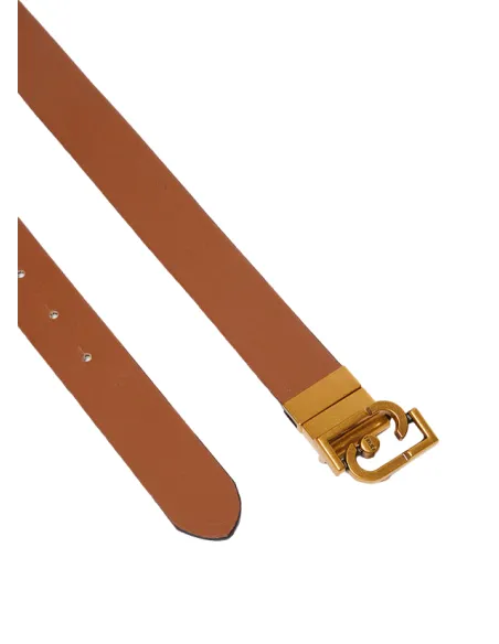 Liu Jo women's double-faced belt, brown