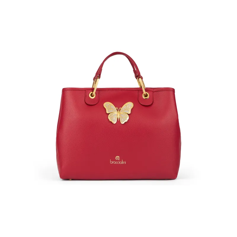 Borsa Braccialini Beth Jewels, rossa