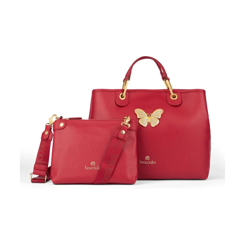 Borsa Braccialini Beth Jewels, rossa 2