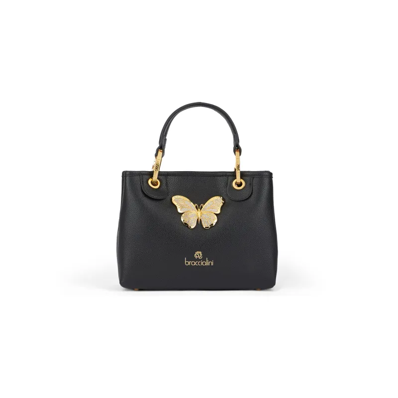 Borsa Braccialini piccola Beth Jewels, nera