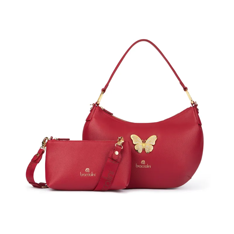 Borsa a spalla Braccialini Beth Jewels, rossa 2