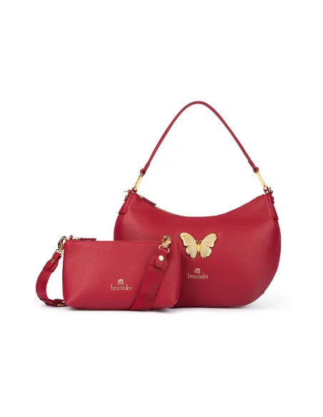 Beth Jewels Braccialini Schultertasche, rot