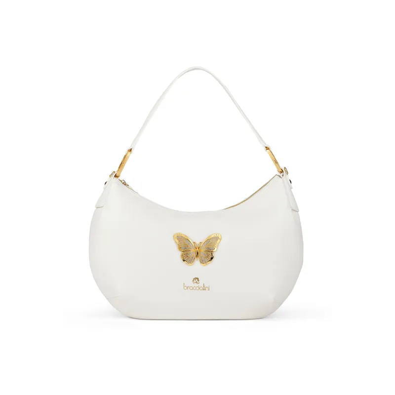 Beth Jewels Braccialini shoulder bag, white